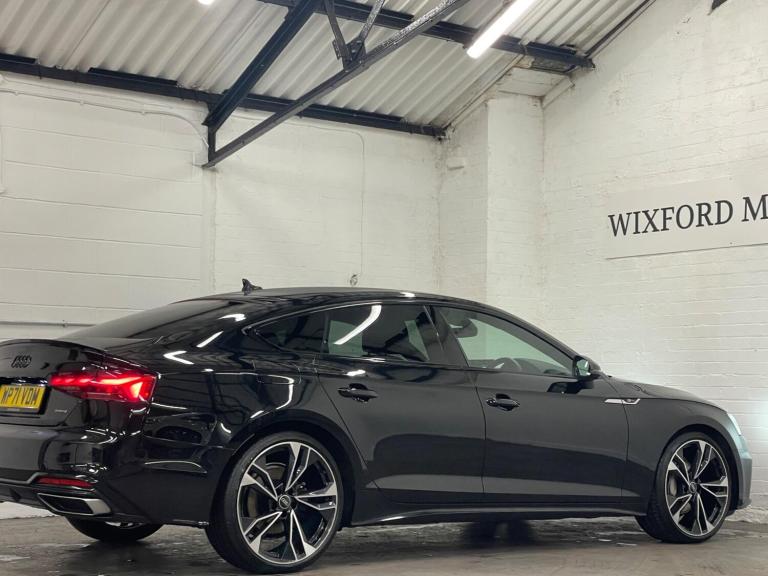 2022 Audi A5 2.0 TDI 40 Black Edition Sportback S Tronic quattro Euro 6 (s/s) 5dr HATCHBACK Diese...