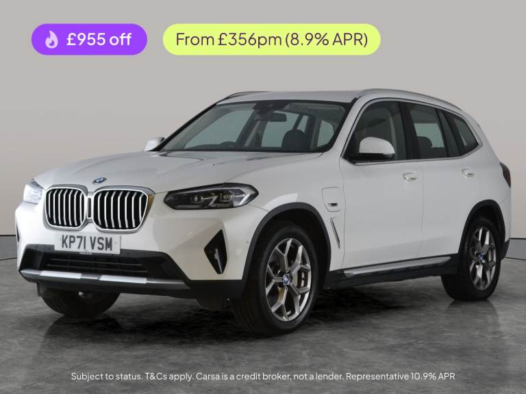 image for 2021 BMW X3 2.0 30e 12kWh xLine SUV 5dr Petrol Plug-in Hybrid Auto xDrive Euro 6 (s/s)  Suv PETRO...