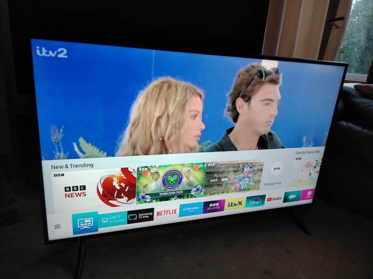 SAMSUNG 50 LED TV(UE50NU7020)UHD 4K/WIFI/HDR 10/SMART/MEDIA PLAYER/FREEVIEW HD/1400hz