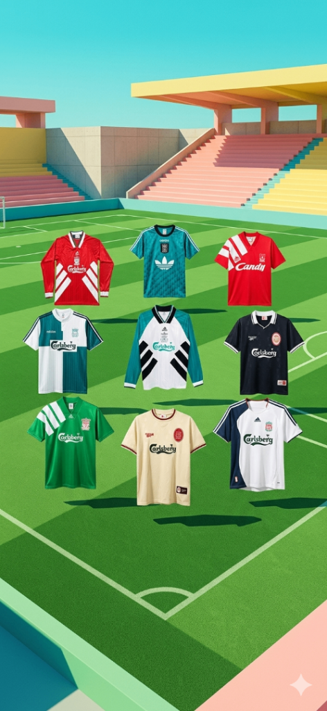 Liverpool Premier League Football shirts