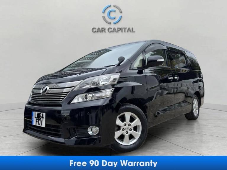 2014 64 TOYOTA VELLFIRE 2.4 CVT PETROL 8 SEATS 240 S PRIME