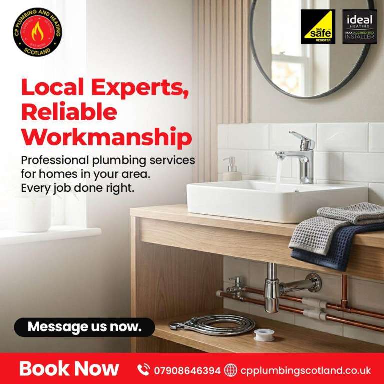 Plumber heating engineer available 