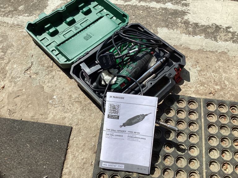 Parkside Rotary Multi-Tool Set – Good Condition, with Case