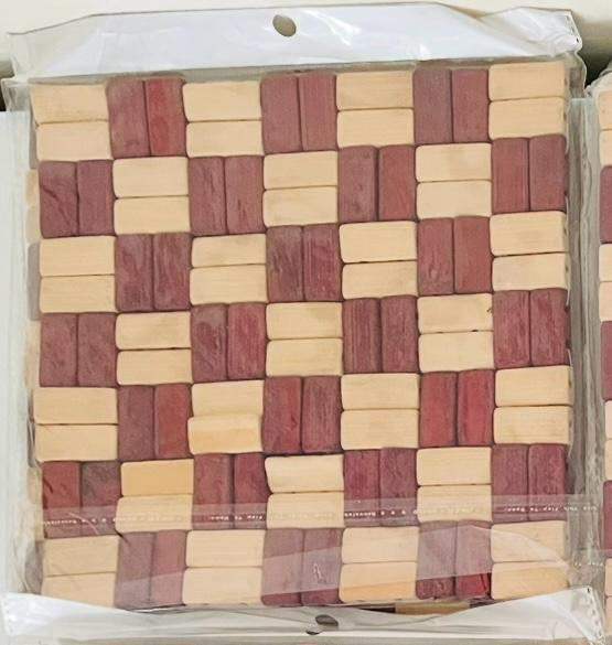1x Checkered Wood Pattern Placemat (9 available).