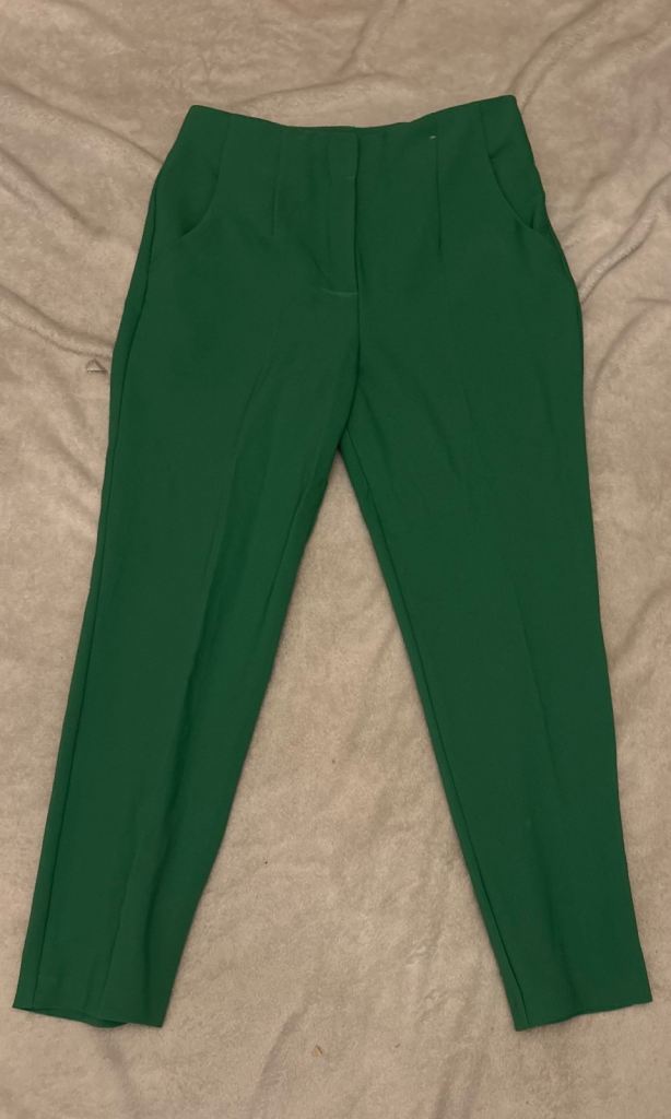 Tu Woman Green Trousers Size 12 – As Good As New
