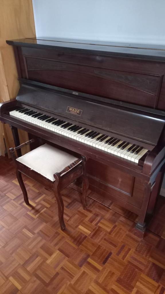 Piano and stool