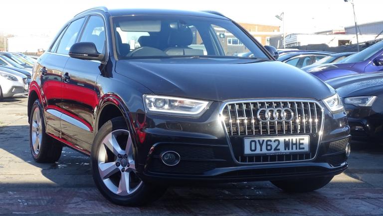 AUDI Q3 2.0 TDI S line Black Manual Diesel 2012
