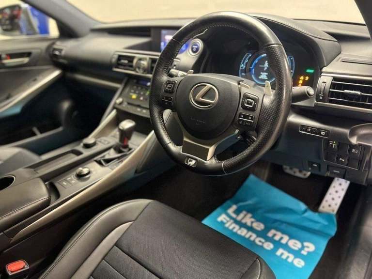  Lexus IS 2.5 300h F Sport E-CVT Euro 6 (s/s) 4dr Petrol/Electric Hybrid Automatic