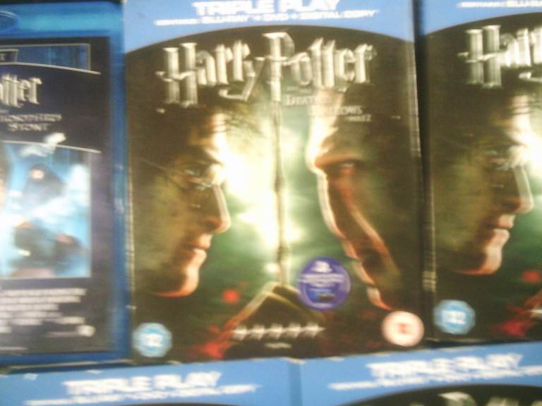 6x HARRY POTTER TRIPLE PLAY BLU RAYS BUNDLE NICE CLEAN DISCS £2.50 EACH  PICKUP OR POST ?