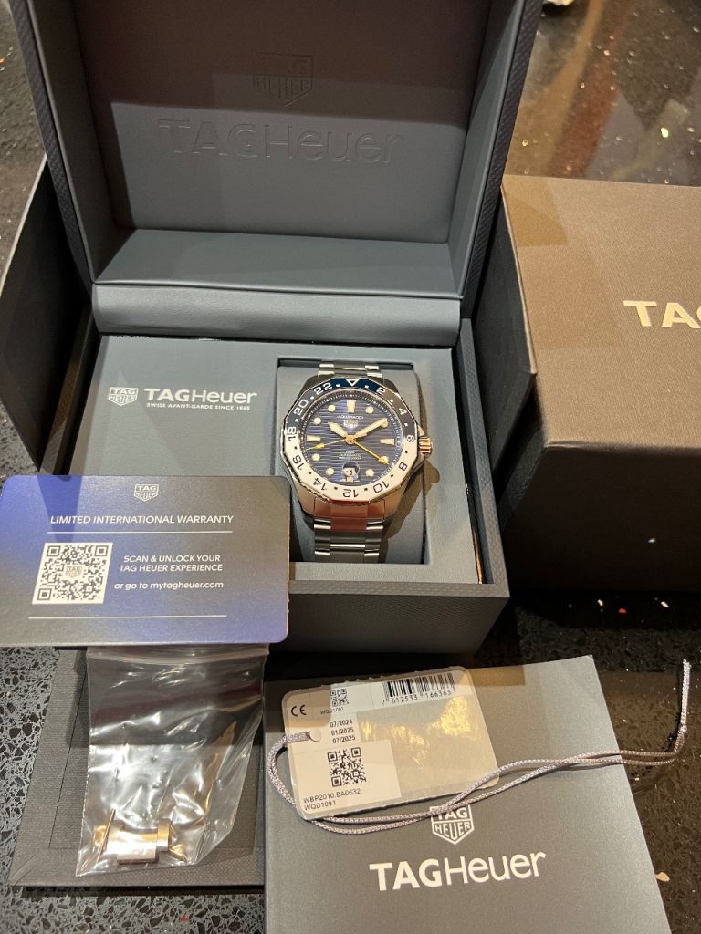 Tag heuer Aquaracer GMT BMP2010