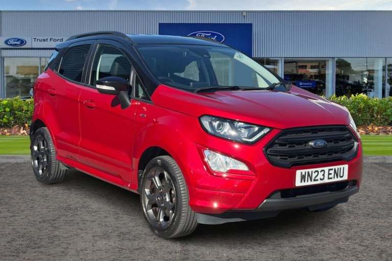 2023 Ford Ecosport 1.0 EcoBoost 125 ST-Line 5dr with Rear Sensors, Rear Camera, B+O and Sat Na Ha...