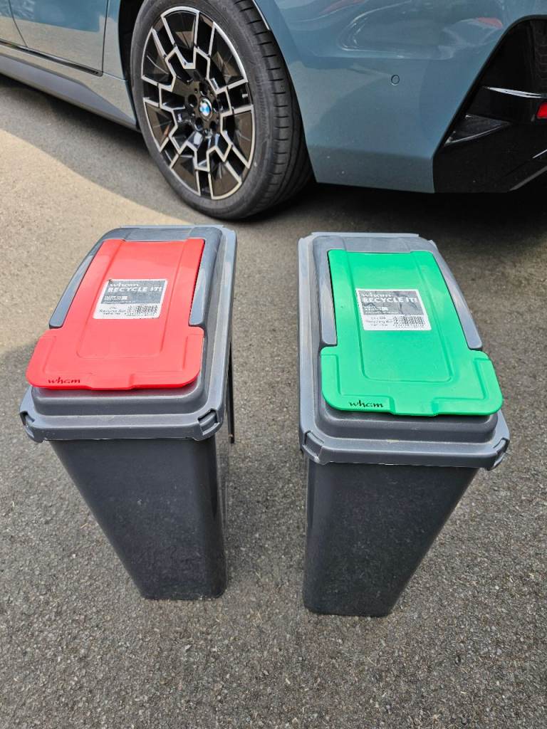 Recycling bins 39x19x46cm 
