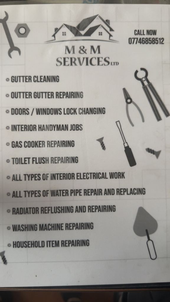 Handy man M&m services ltd 