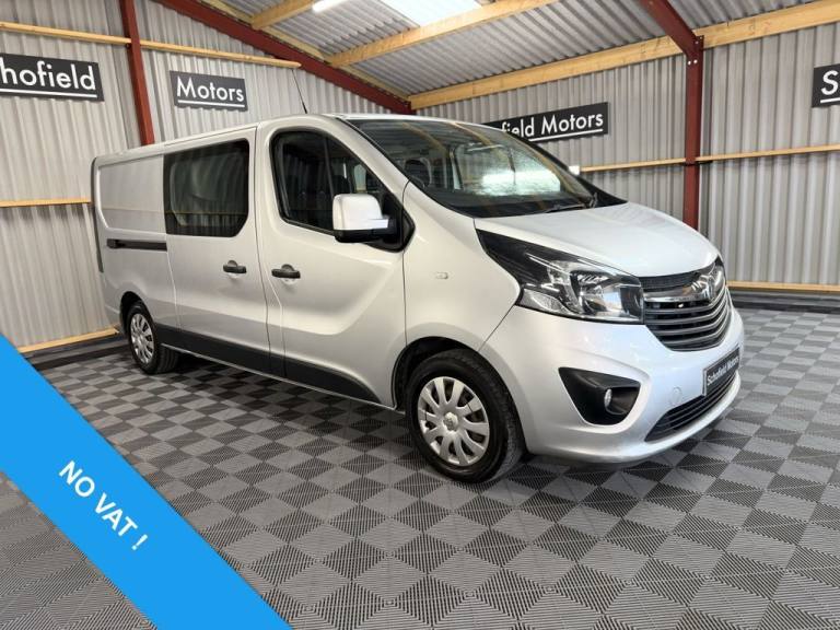 2019 Vauxhall Vivaro 1.6 CDTi 2900 BiTurbo ecoTEC Sportive Crew Van Double Cab 5dr Diesel Manual ...