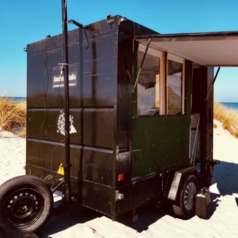 Good Condition Catering Trailer with Built-In TV