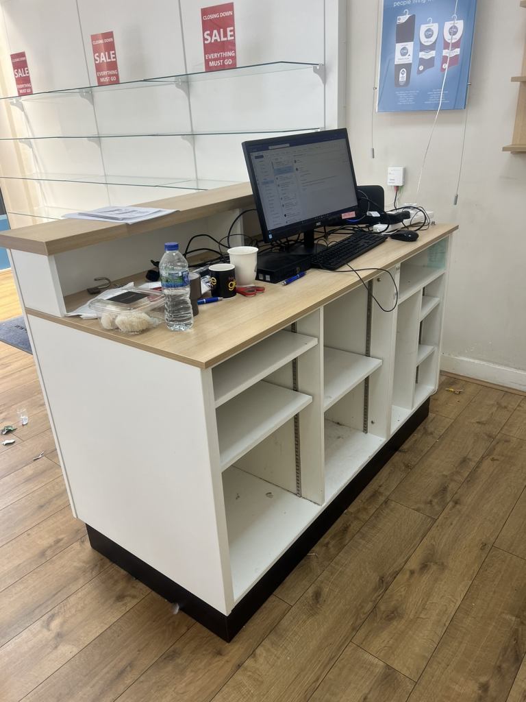 Reception Desk, Front Counter Desk.