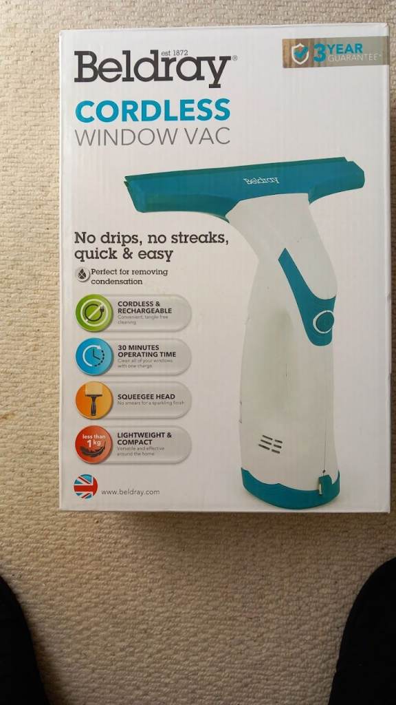Beldray Cordless Window VAC