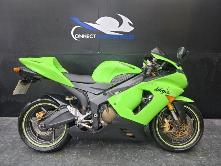 KAWASAKI ZX6 2006 RUNNING PROJECT BIKE 