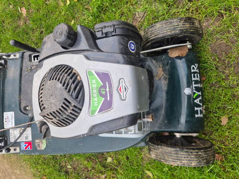 2020 hayter harrier 41 self drive variable speed roller mower 