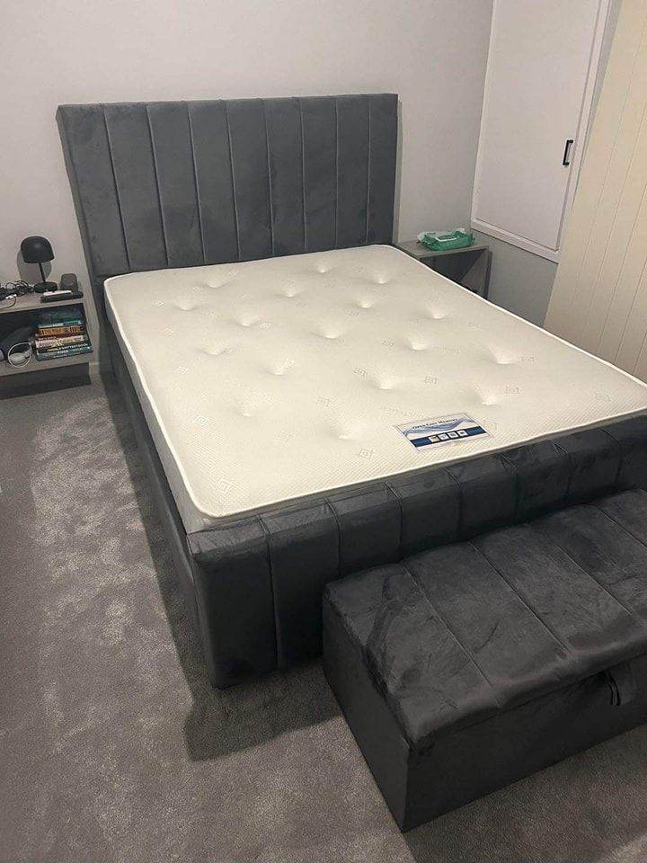 >>>>Comfortable FLORENCE Bed Double Size Frame With Mattress >> Huge 20% Off >> Fast COD Delivery