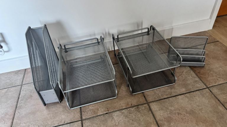 5 piece office/home organizer storage set (£8 the set of 5 pieces)