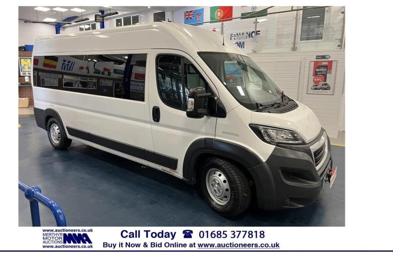 2015 Peugeot Boxer 435 2.2HDI 130PS L3H2 LWB 5 SEAT DISABLED MINIBUS C/W LIFT ---------------- PA...