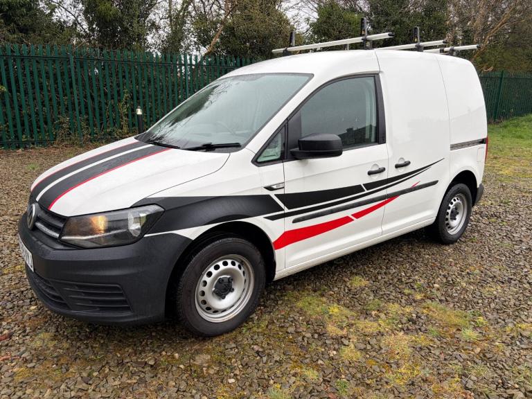 2019 Volkswagen Caddy 2.0 TDI BlueMotion Tech Startline Van - NO VAT TO PAY - RARE AIR-CON VAN - ...