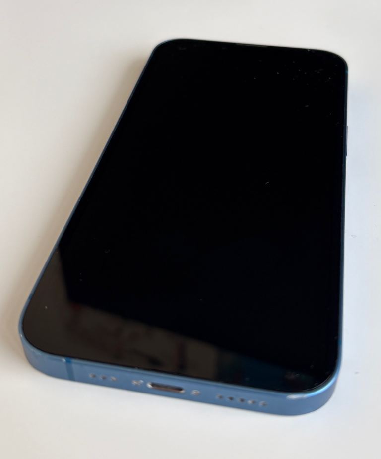 Apple iPhone 13 128gb, blue and boxed 