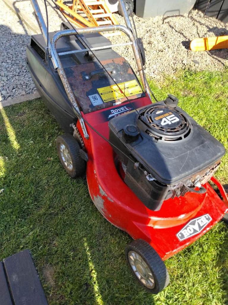 Rover petrol lawnmower 