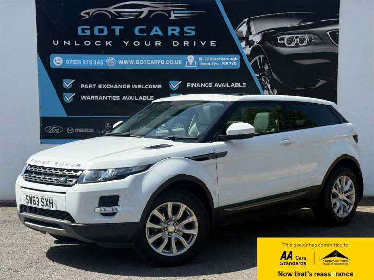 2014 Land Rover Range Rover Evoque 2.2 SD4 Pure 3dr Auto [9] [Tech Pack] COUPE DIESEL Automatic