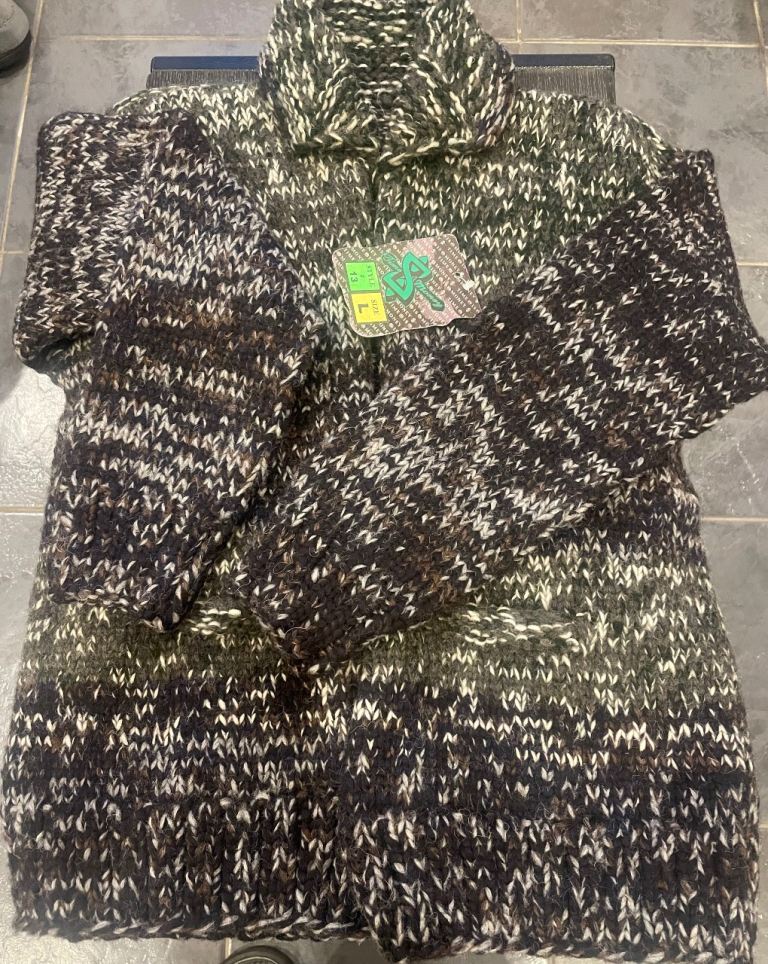 image for Hand woven wool jacket