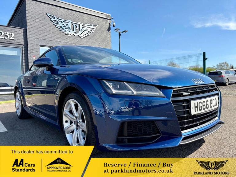 2017 Audi TT 2.0 TT S Line TFSI Quattro Semi-Auto 4WD 3dr Coupe Petrol Automatic