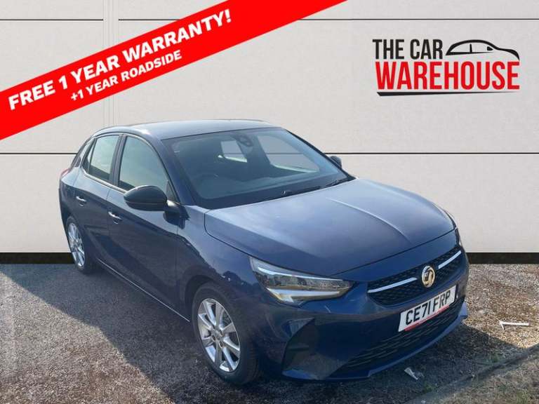 2021 Vauxhall Corsa 1.2 SE 5dr Manual Hatchback Petrol Manual