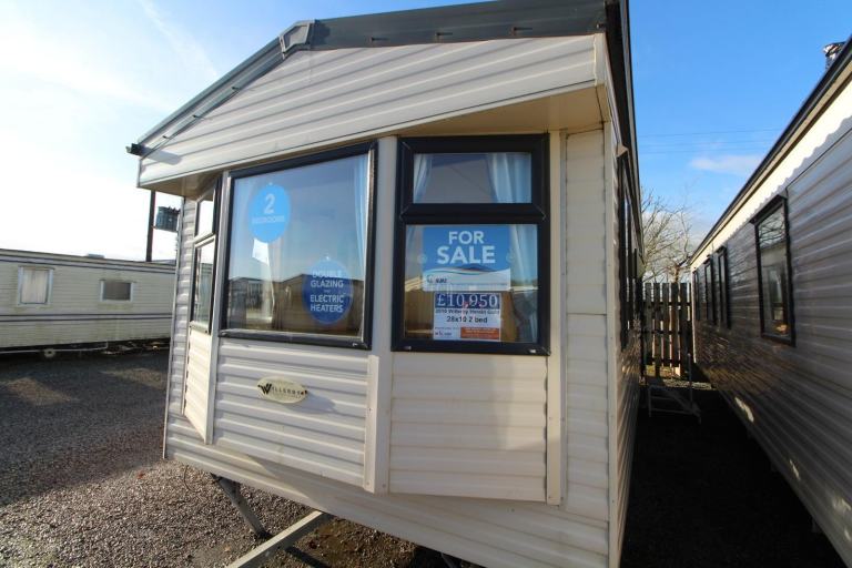 Willerby Herald Gold 28x10 2 bed 2010 preowned static caravan for sale offsite