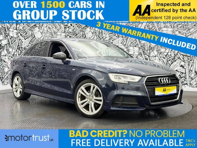 2018 Audi A3 1.5 TFSI CoD S line Saloon 4dr Petrol Manual Euro 6 (s/s) (150 ps) Saloon Petrol Manual