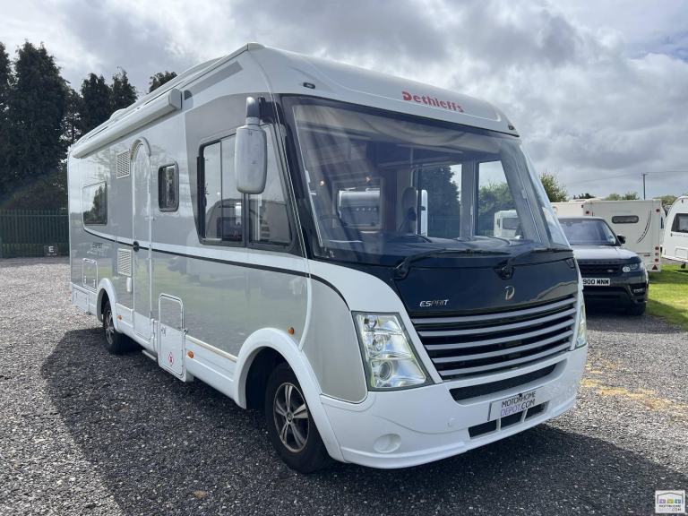 Dethleffs Esprit i7010 A Class 3.0L 4 Berth Drop Bed Solar FSH 26k Towbar