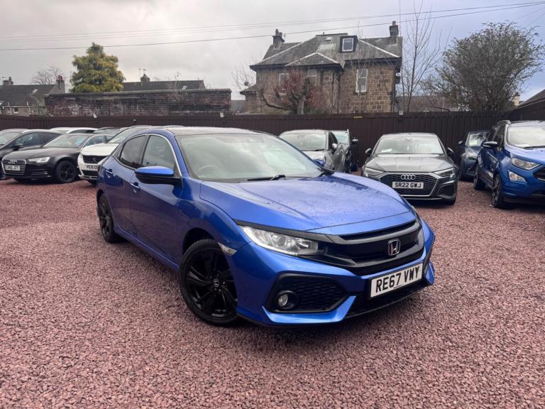 2018 Honda Civic 1.0 VTEC Turbo EX Euro 6 (s/s) 5dr HATCHBACK Petrol Manual