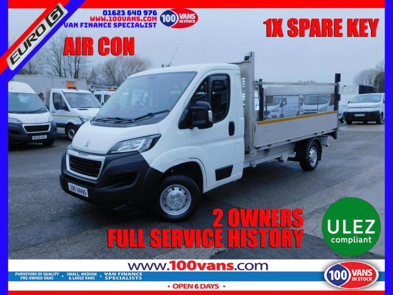 2019 Peugeot Boxer 2.0 BlueHDi Chassis Cab 130ps CHASSIS CAB DIESEL Manual