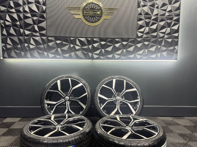 19” inch NEW vw faro alloys wheel 5x112 golf r gtd gti caddy scirocco 