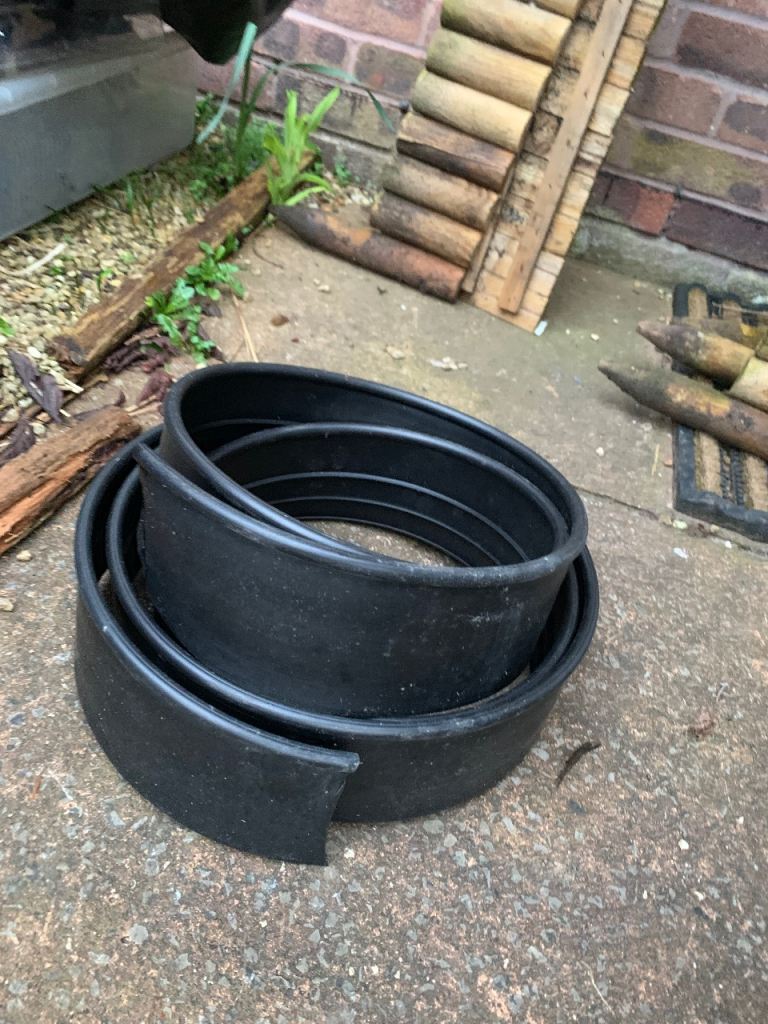 FREE Plastic garden edging, slate, rubble sacks 