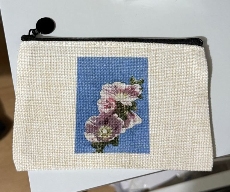 Pink Flower Coin Purse *** COLLECTION ONLY ***