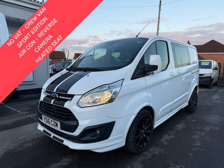 2016 Ford Transit Custom 2.2 TDCi 155ps Low Roof Van Sport PANEL VAN DIESEL Manual