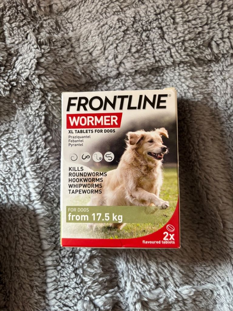 Frontline XL Worming x2 tablets 
