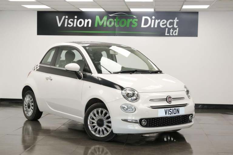 2018 Fiat 500 1.2 Lounge Euro 6 (s/s) 3dr HATCHBACK Petrol Manual