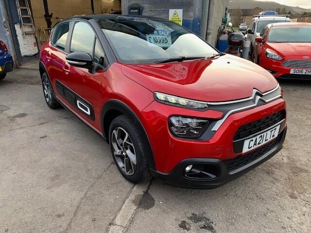 2021 Citroen C3 1.2 PureTech Shine 5dr HATCHBACK Petrol Manual