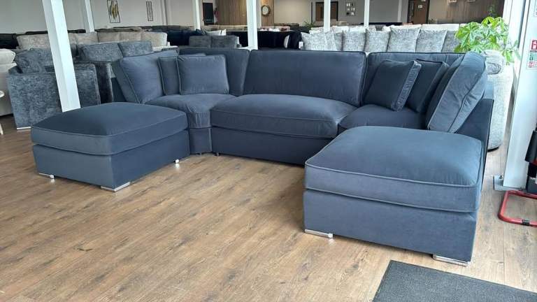 Exclusive U Shape & 3+2 Seater Dylan Sofa & Corner Sofa Available Free Home Delivery 🚚🚛