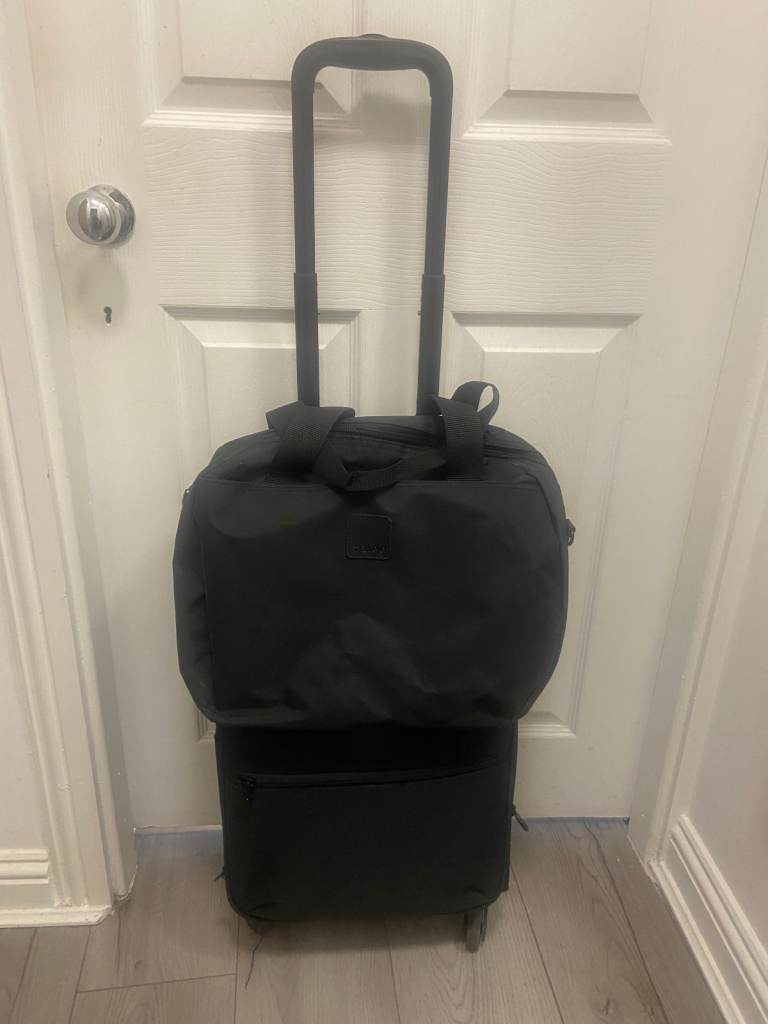 Black Tripp Cabin Suitcase, Ultra Lite, 55x40x20cm