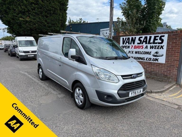 2016 16 FORD TRANSIT CUSTOM 2.2 TDCI 290 LIMITED PANEL VAN 5DR DIESEL MANUAL L2