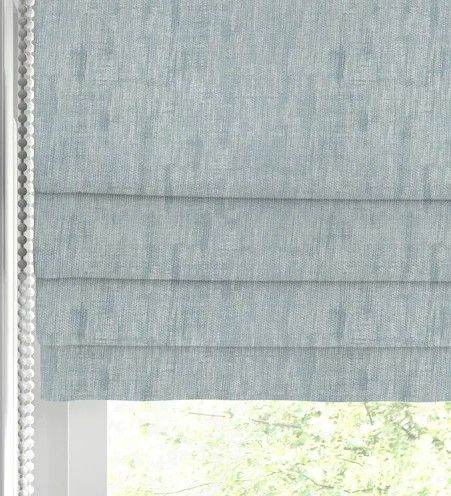 Laura Ashley Whinfell Fabric Duck Egg Roman Blind Replacement Panel