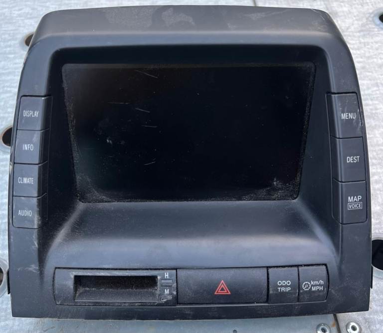Toyota prius hybrid display screen